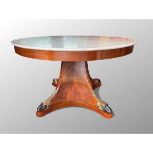 Empire Period Mahogany Gueridon/table