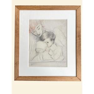 Charcoal Drawing On Paper By Paul César Helleu