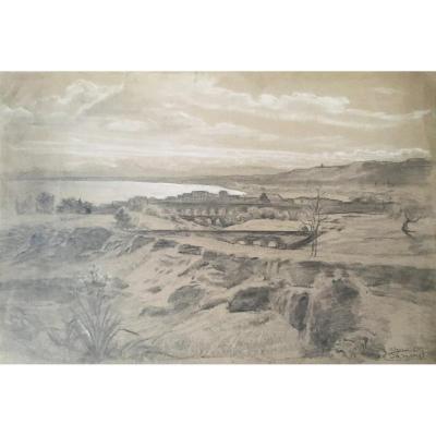 Janmot Louis (1814-1892) School Of Lyon, Student Of Ingres