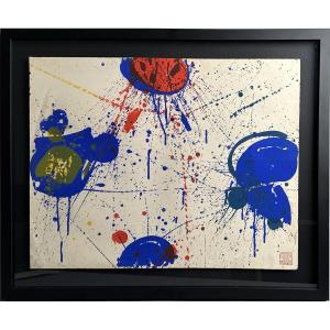 Sam Francis - The Upper Red - Lithograph - 1963