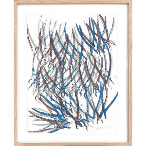 Arman Fernandez - Jaws - Lithograph - Vellum Paper - 1977