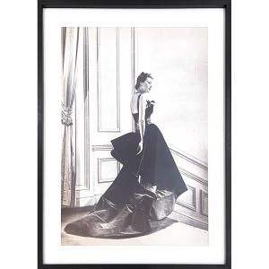 Willy Maywald - For Christian Dior - Silver Print - 1948 
