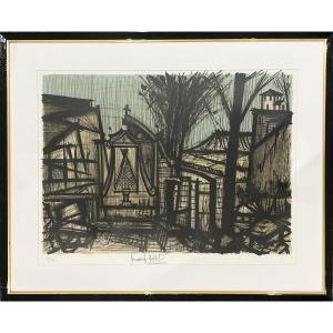 Bernard Buffet - In The Mountain - Lithograph - 1981