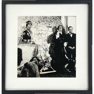 Salvador Dali & Le Mage Marcellus Toe-guor - Silver Print - Dedicated By Dali