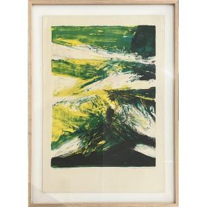 Zao Wou Ki - Untitled No. 255 - Lithograph - 1974