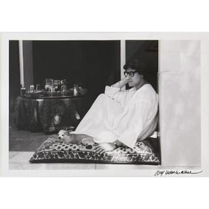 Guy Marineau - Yves Saint Laurent, Villa Majorelle In Marrakech - Silver Gelatin Print - 1978