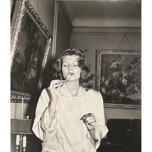 Serge Lido - Rita Hayworth - Silver Gelatin Print