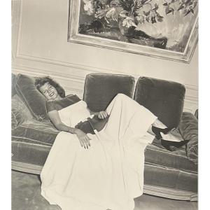 Serge Lido - Rita Hayworth - Silver Gelatin Print