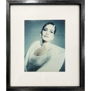 Paolo Roversi - Karen Mulder For Lanvin, Haute Couture, A/h - Silver Gelatin Print - 1991