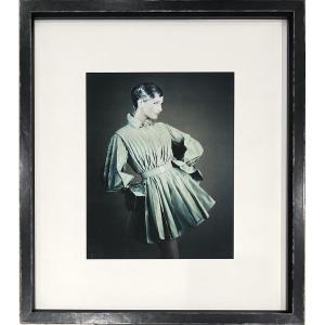 Paolo Roversi - Karen Mulder For Lanvin, Haute Couture, A/h - Silver Gelatin Print - 1991