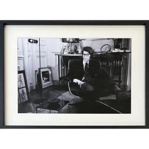 Henri Elwing - Yves Saint Laurent In His Interior - Silver Print - 1967