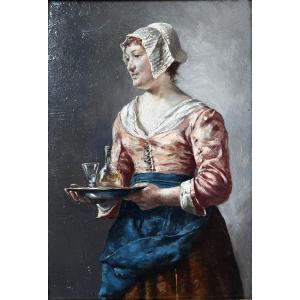 Ernest Meissonier (1815-1891) Attributed To - The Waitress