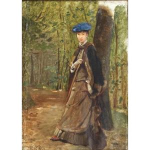 Giuseppe De Nittis (1846-1884) - The Walk In The Bois De Boulogne