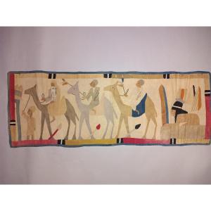 Ancient Egyptology Textile Panel