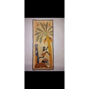 Ancient Egyptology Textile Panel