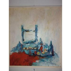 Piet Kusters Oil On Canvas