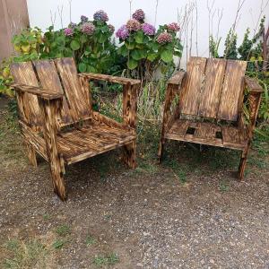 Brutalist Style Armchairs By Marko 