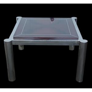 Vintage Italian Marquetry Games Table 