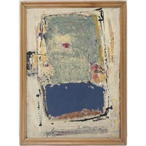 Moataz Nasr Born In 1961, Abstraction, Painter From Egypt