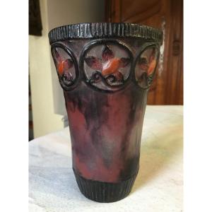 Gabriel Argy Rousseau Circled Fruit Vase 1922