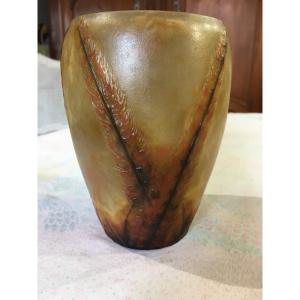 Gabriel Argy Rousseau Feather Vase