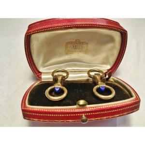 Gold Cufflinks Cartier Paris