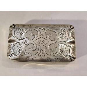 Old Louis XV Style Silver Snuff Box