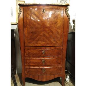 Louis XV Style Secretary Signed M Limart 19th Century