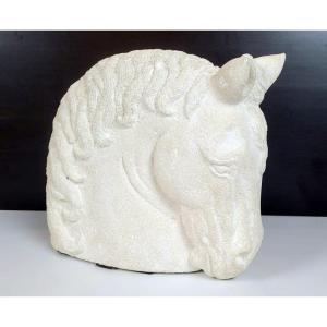 Stone Horse Head