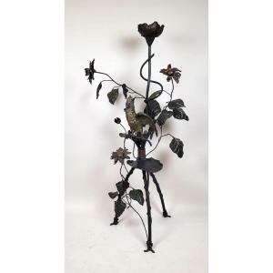 Wrought Iron Floor Lamp