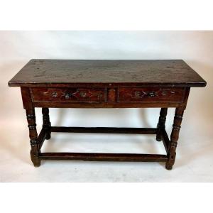 18th Century Oak Side Table