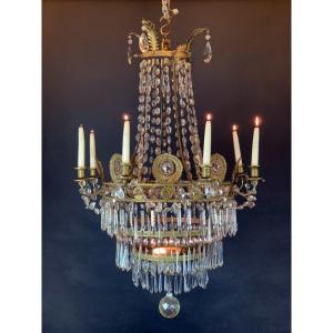 Empire Candle Chandelier
