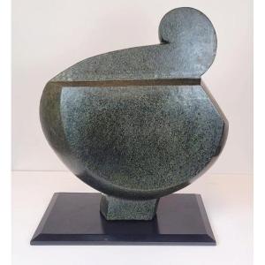 Serpentine Sculpture - Circa 1960