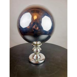 Silver Mercury Glass Ball