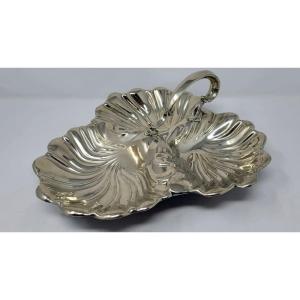 Silver Metal Appetizer Dish