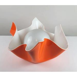 Acrylic Handkerchief Lamp - Circa 1960
