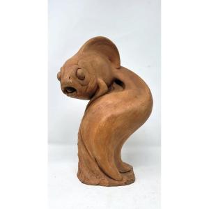 Terracotta Signed Raymond De Meester