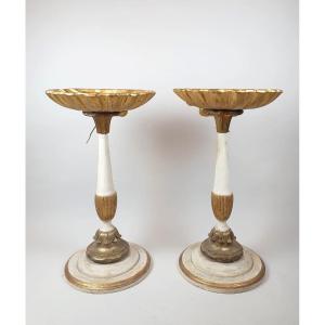 Pair Of Nightstands - Circa 1900
