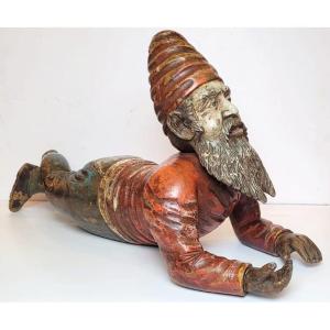 Polychrome Fireplace Gnome