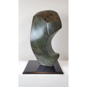 Serpentine Sculpture - Circa 1960