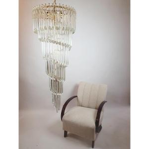 Murano Glass Waterfall Chandelier
