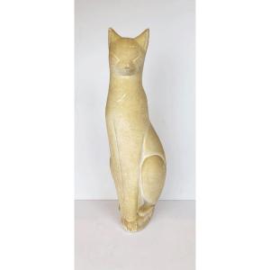 Plaster Sculpture Signed J Nam