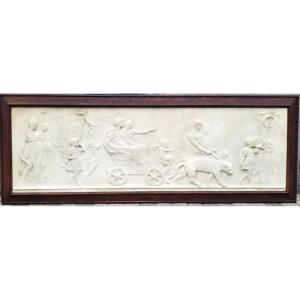 Bas Relief In Paper Mache - Circa 1900
