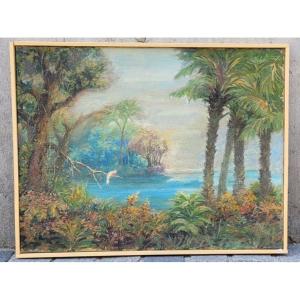 Oil On Canvas Signed Münch