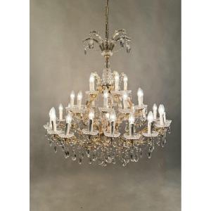Large Marie-therese Chandelier With 35 Lights