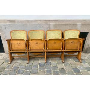 Lot Of 50s Cinema Benches
