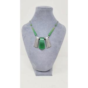Art Deco Necklace By Jacob Bengel 