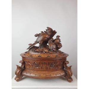 Carved Wooden Box - Black Forest
