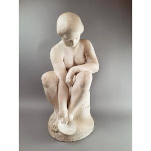 De Korte Maurice, "young Girl With A Shell" Plaster, 1944