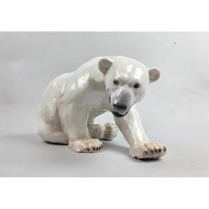 Bing & Grondahl, "polar Bear" Porcelain, Denmark Circa 1940